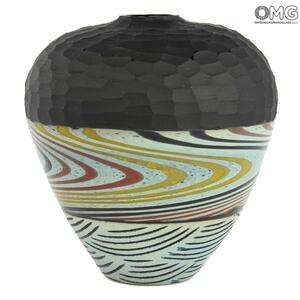 1372 ORIGINALMURANOGLASS Вазочка Гоа - Goa - Studio Da Mula - муранское стекло 8 см
