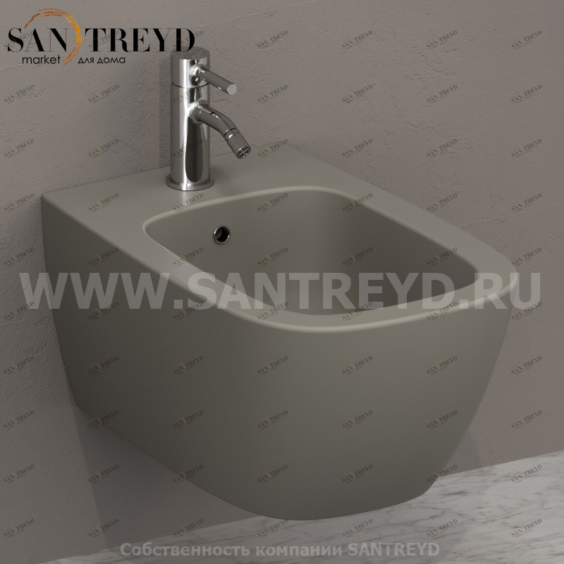 GNS09CC Биде подвесное GENESIS Ceramica Globo