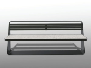 Скамья со спинкой