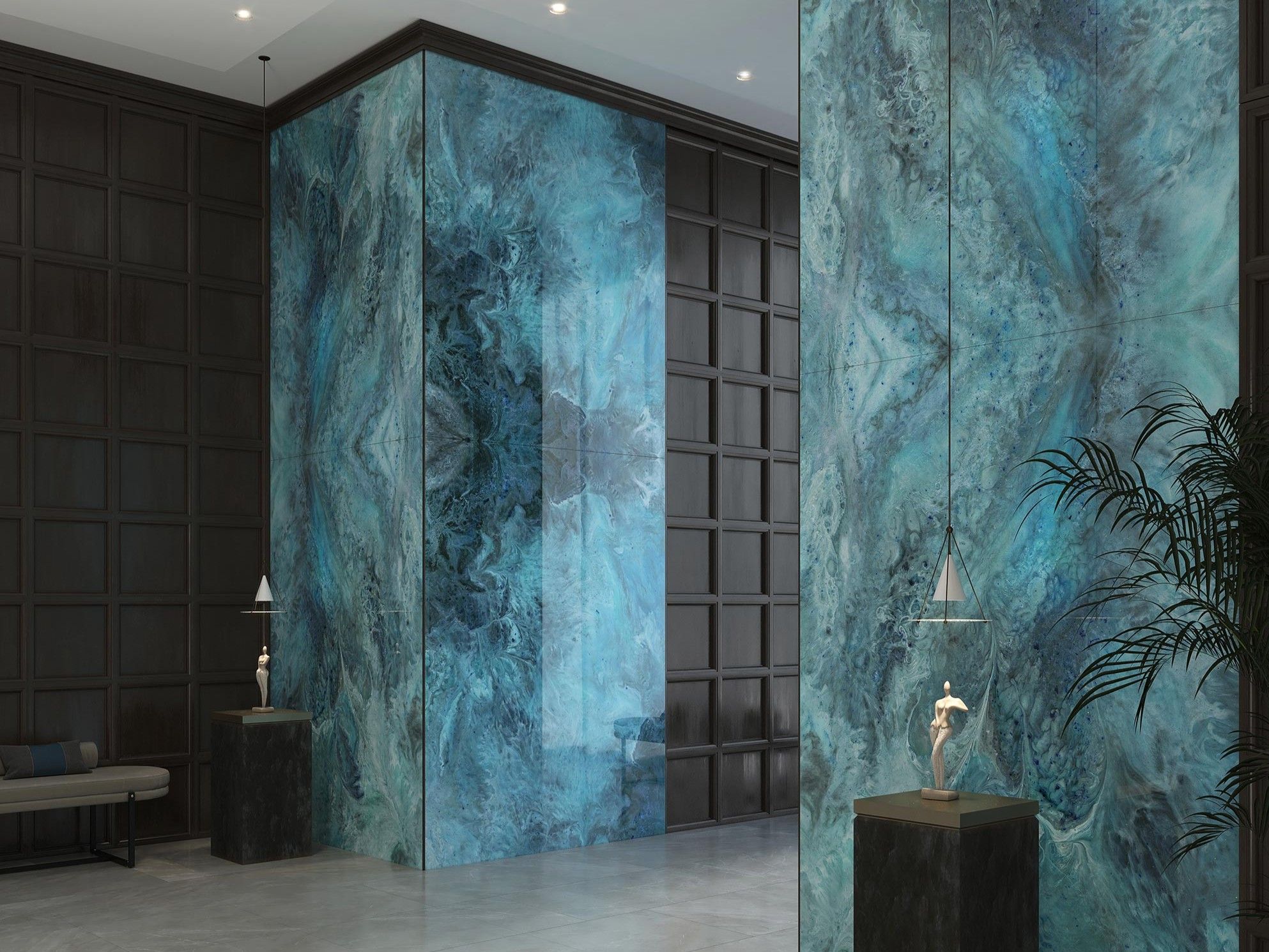 Декоративная панель из алюминия, стекла или ПММА Tecnografica Seven Seas ARCH-00106889