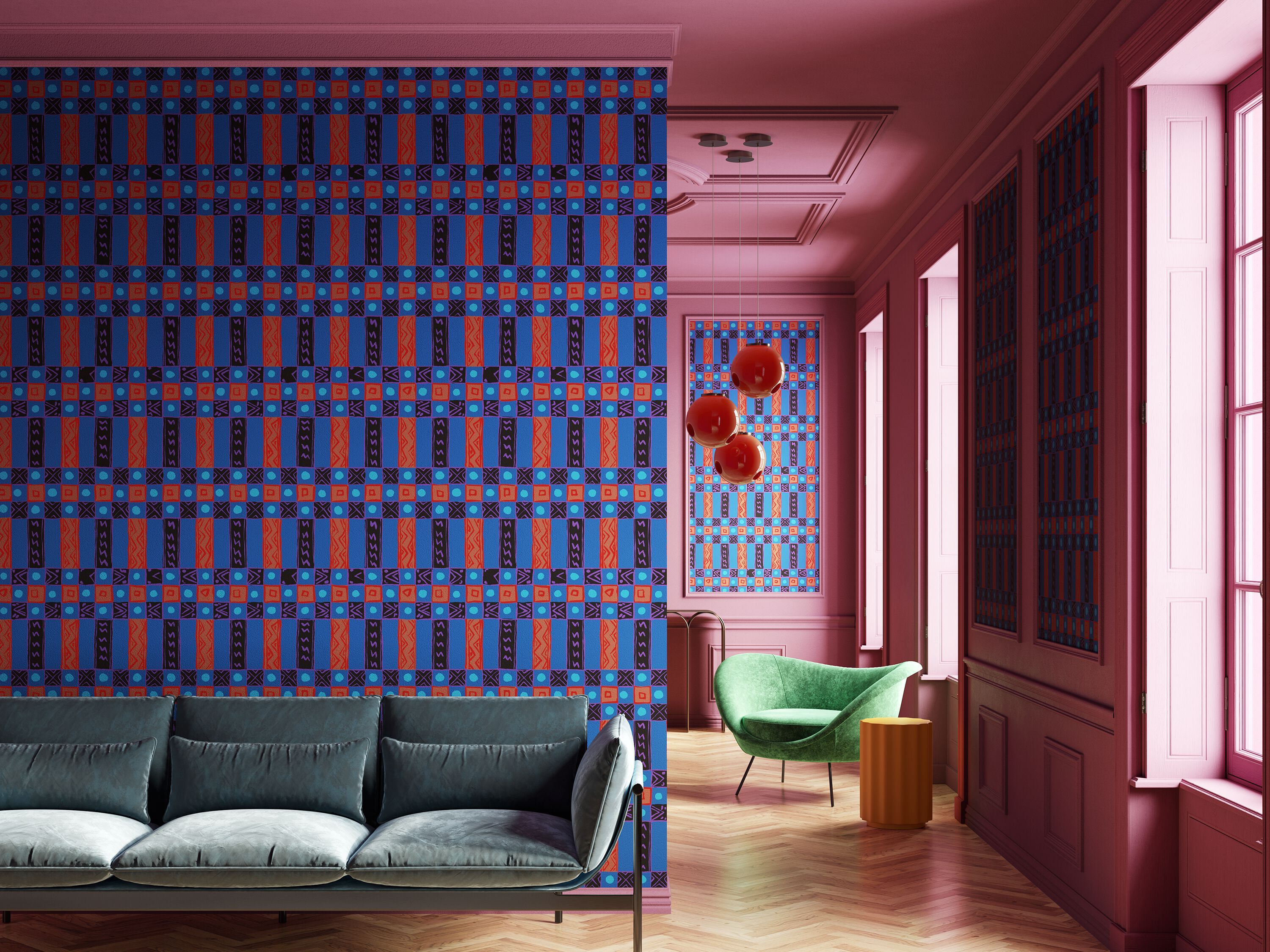 Обои с цифровой печатью Inkiostro Bianco NEARCO ARCH-00125757