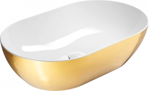 883450 Накладная раковина на столешницу  овальная GSI ceramica