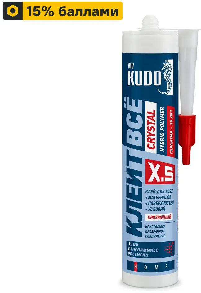 KUDO CR - прозрачный монтажный клей для стеклянной мебели и зеркал 84579970