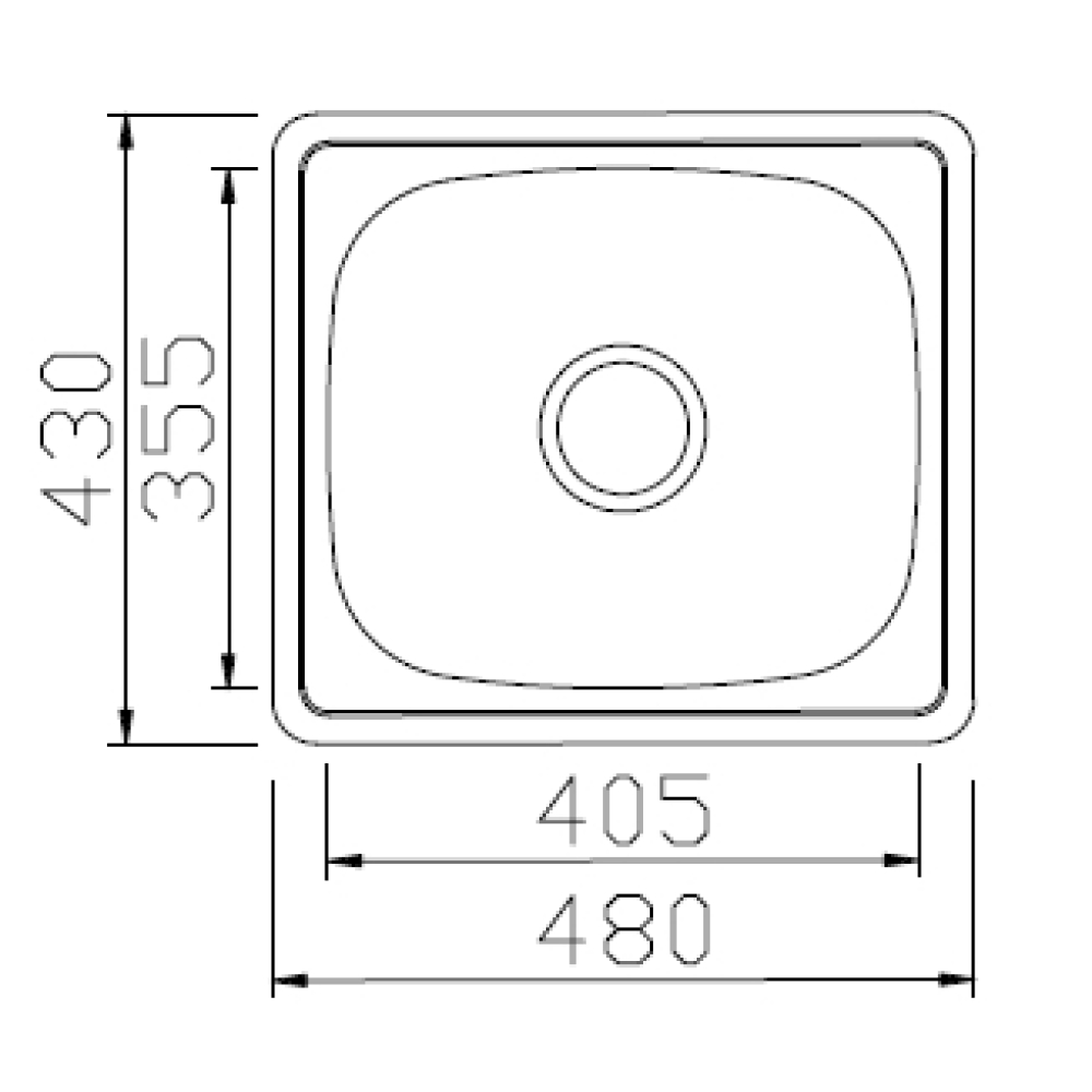 Кухонные мойки Eco Wien SWT-4843.0 SEAMAN  - Вид №1