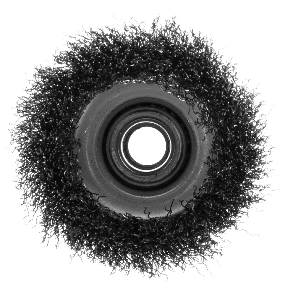 Чашечная щетка Dexter 75 мм для УШМ - профессиональная очистка металла 17410284 STLM-0008109 - Вид №1