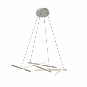Подвесной светильник белый ST Luce Basoni SL394.513.06 ST LUCE ДИЗАЙНЕРСКИЕ, BASONI 00-3890098 Белый