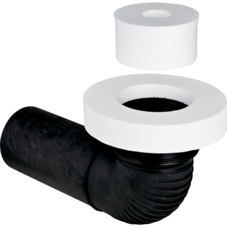 310.970.00.1 Присоединительный комплект Geberit горизонтальный, с противоконденсатной изоляцией и конической приемной воронкой Geberit 