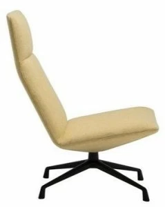 Andreu World Кресло поворотное с высокой спинкой Capri lounge Bu1692