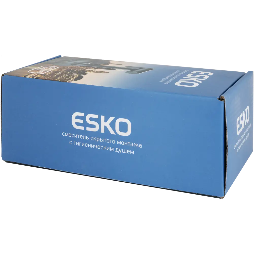 Смеситель с гигиенической лейкой Esko Concealed Mixer CM2 скрытый монтаж цвет чёрный CM2 Black STLM-2110485 - Вид №2