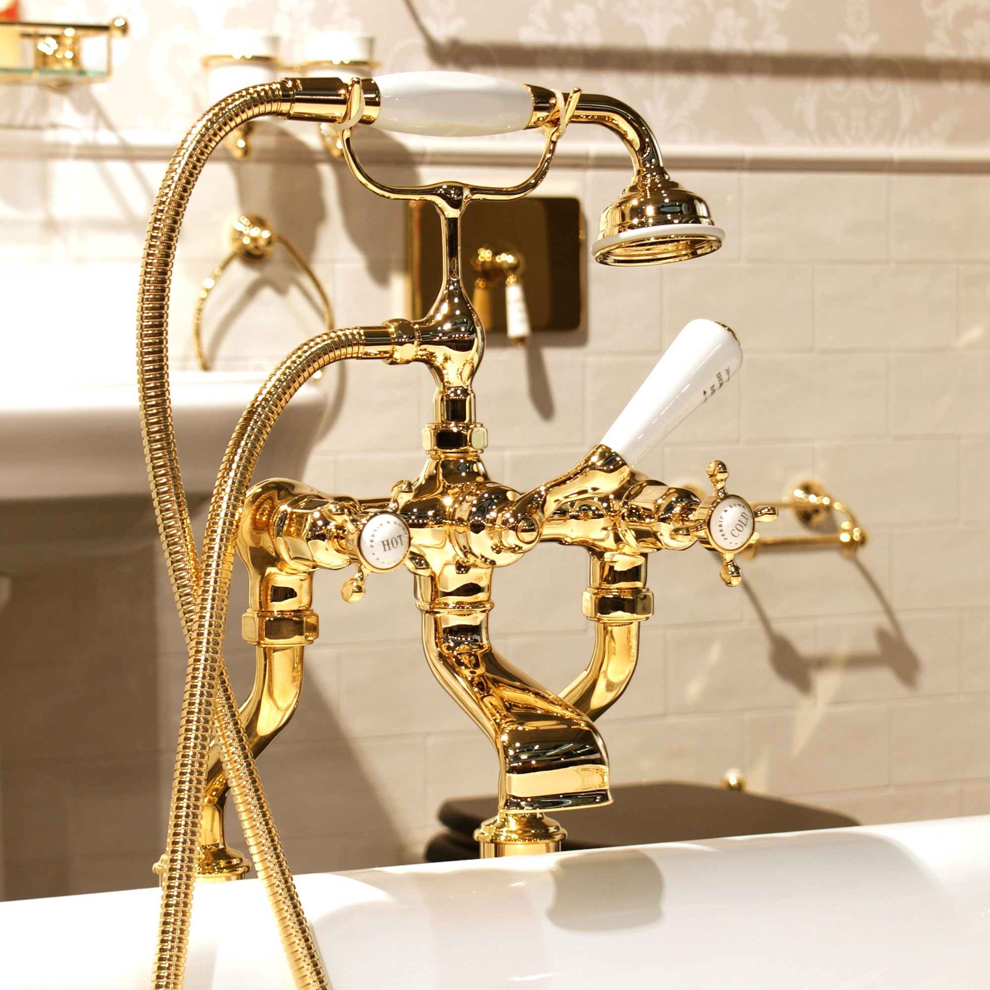 Traditional bathrooms ЛОНДОН смеситель для ванны и душа Tb330.614.nk LONDON - Вид №1