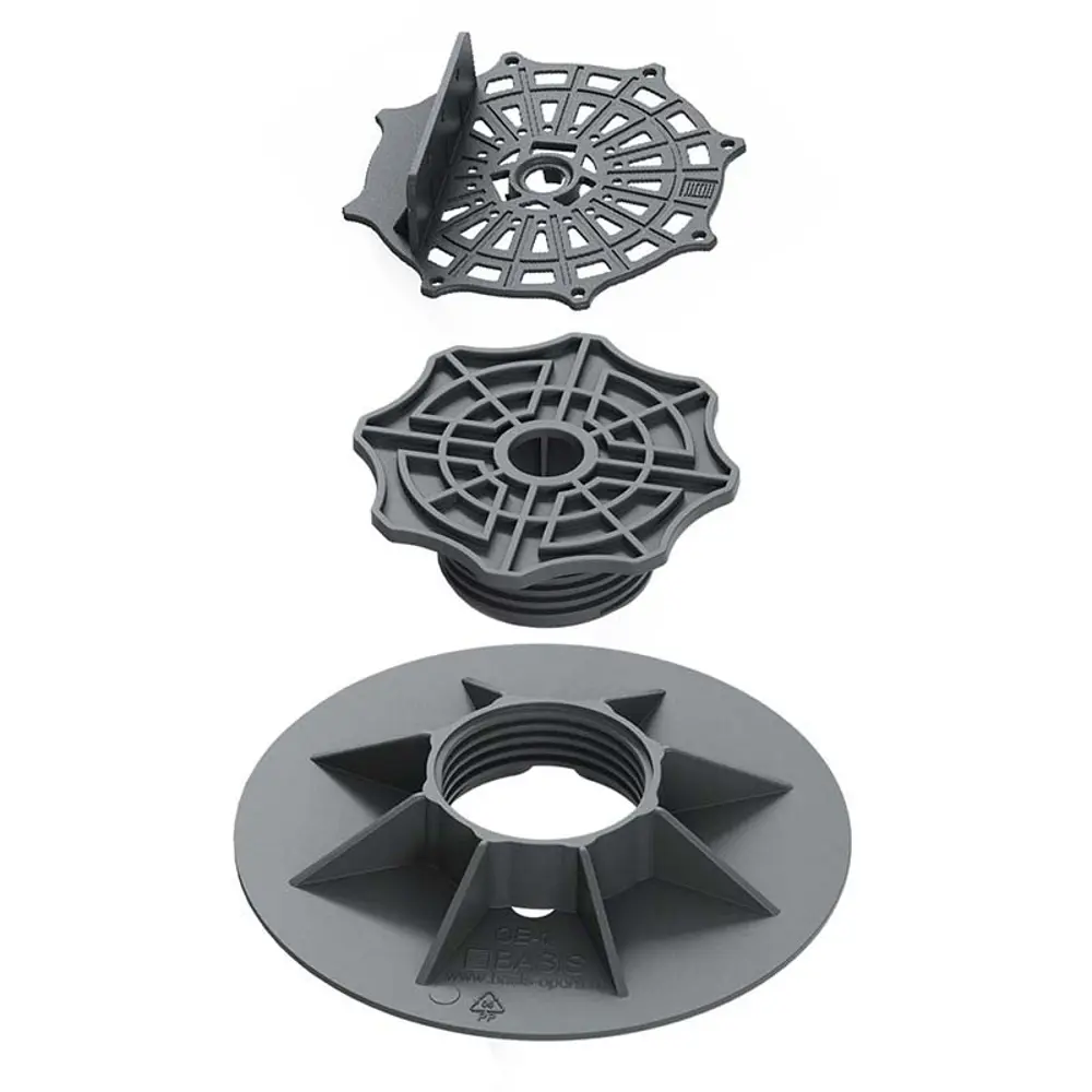 Опора для террасной доски T-Decks Expert 38-53 мм цвет черный STLM-2181934 - Вид №1