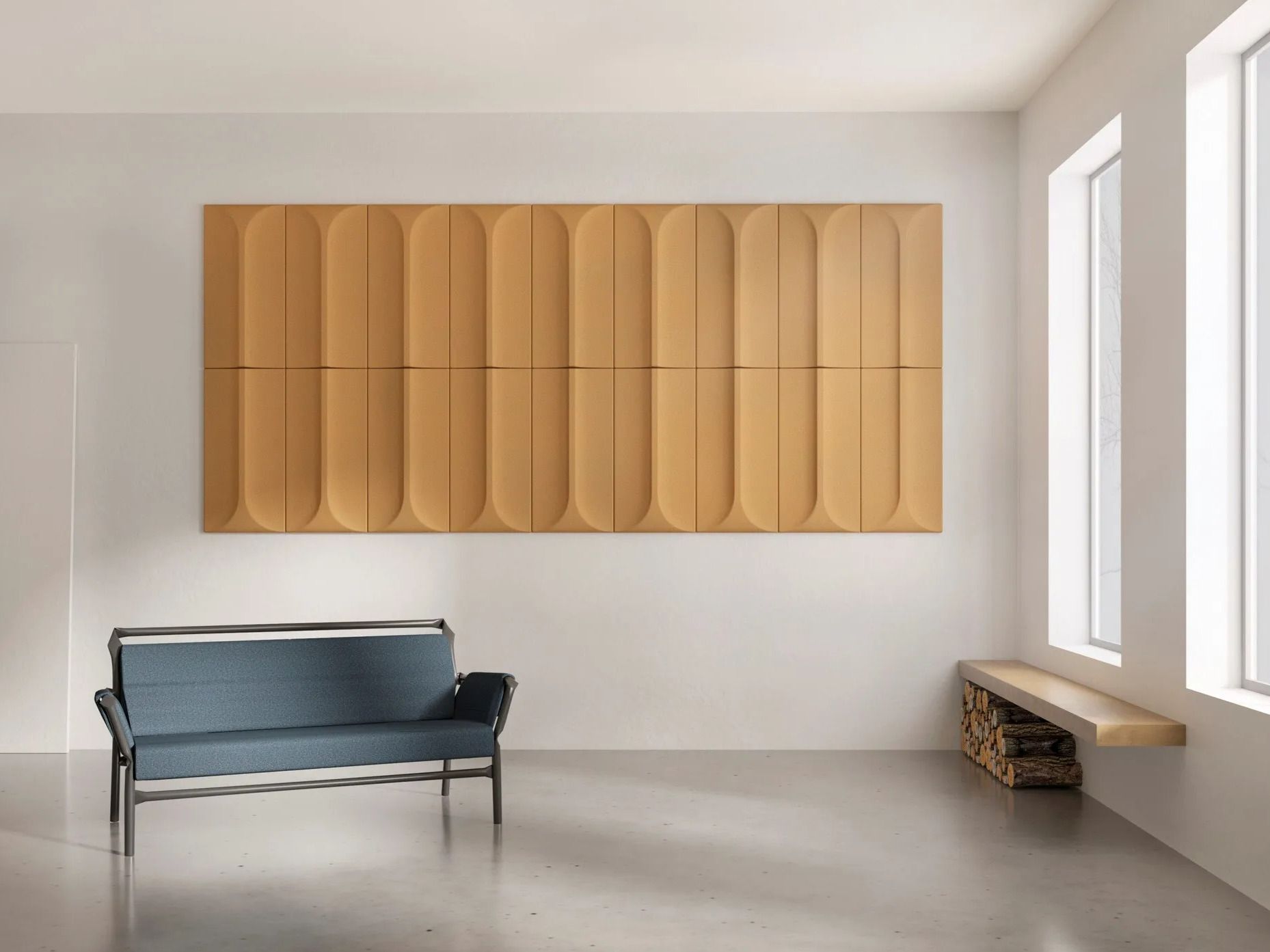 Акустическая панель из полиэстера Bla Station Arc ARCH-00131898 - Вид №8