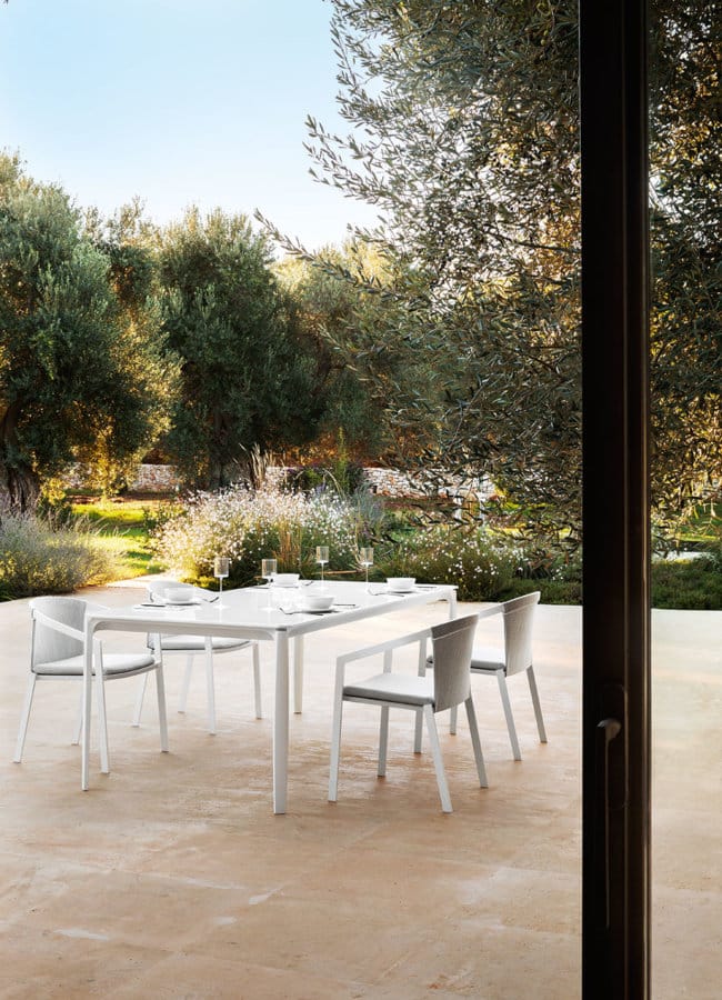 Садовый стол с алюминиевым основанием и керамогранитом MY YOUR Push ARCH-00135608 - Вид №5