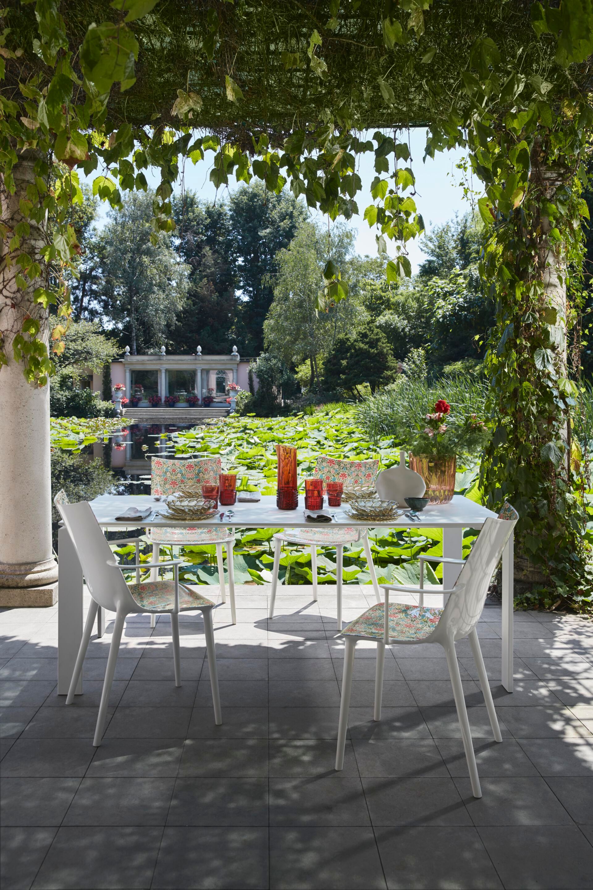 Тканевый стул с подлокотниками Kartell H. H. H ARCH-00109899 - Вид №9