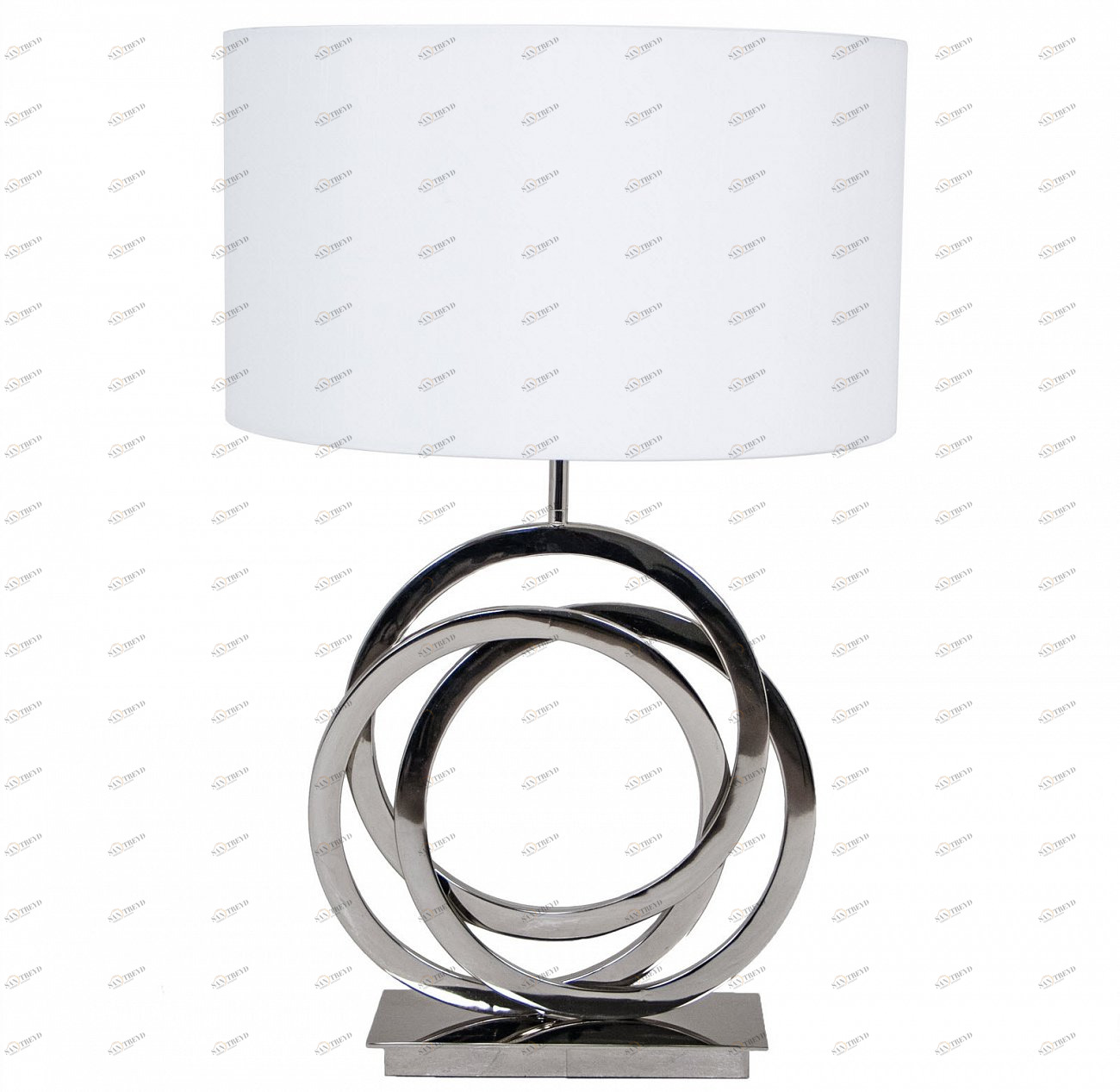 Настольная лампа Lisle Tall Cognac Crystal от RVAstley Хром 5423 RVASTLEY ИНТЕРЬЕРНЫЕ 061822 Белый;хром 