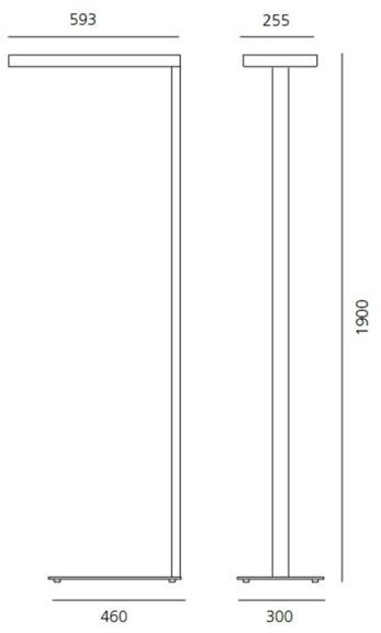 Artemide Торшер с прямым и отраженным светом Chocolate sun-id-1463231 - Вид №5