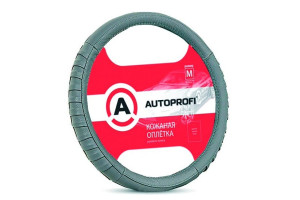 15911864 Оплётка руля AP-470 D.GY M AUTOPROFI