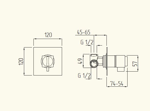 25403 Смеситель Migliore Kvant  - Вид №1