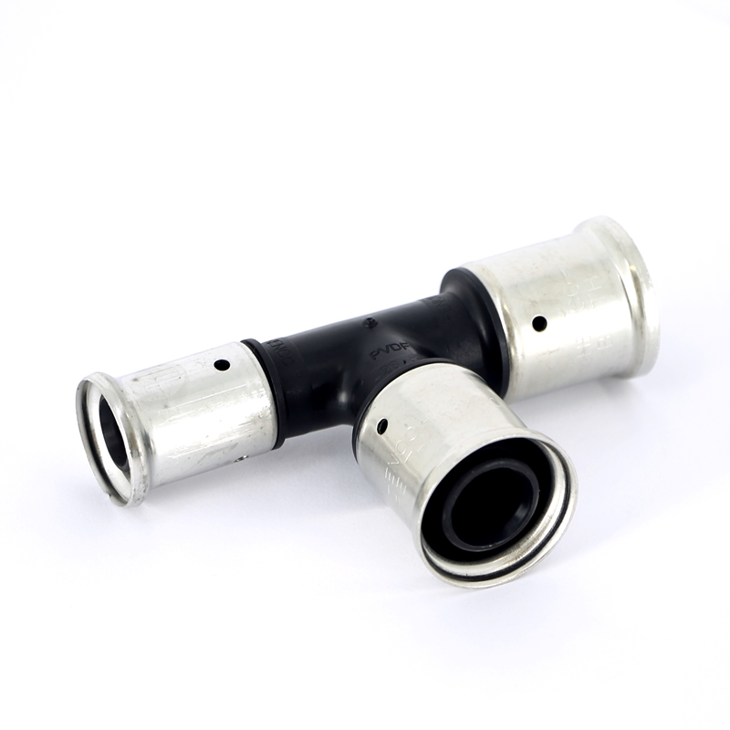 Тройник пресс PVDF HENCO 26х26х20 11PK262620 - Вид №3