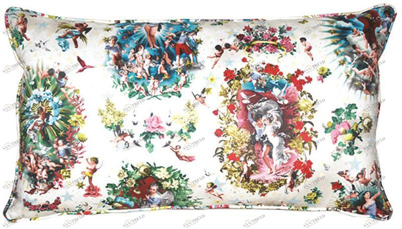 LELIEVRE Прямоугольная подушка из полиэстера Jean paul gaultier - angelots sun-id-1372561