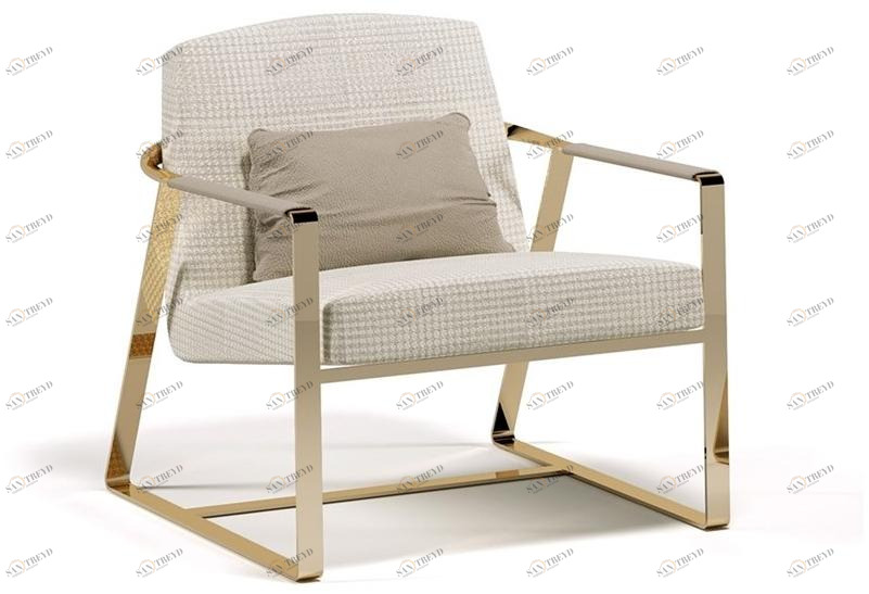 Paolo Castelli Стул из ткани с подлокотниками sun-id-1415885