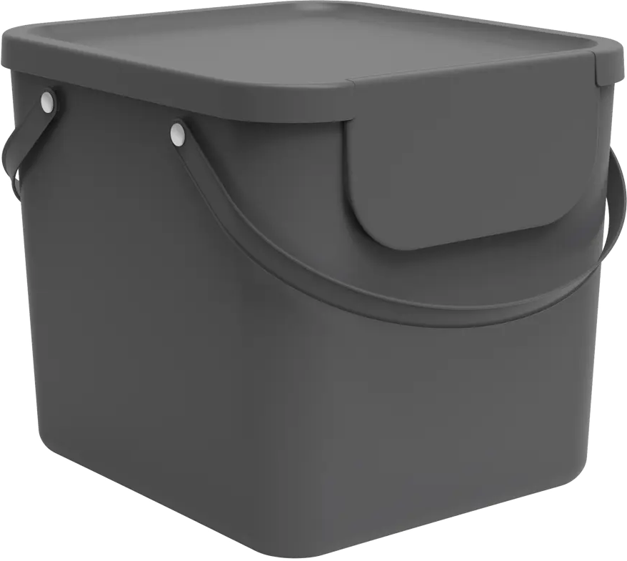 Контейнер для сортировки отходов DELINIA 40 л серый 85310145