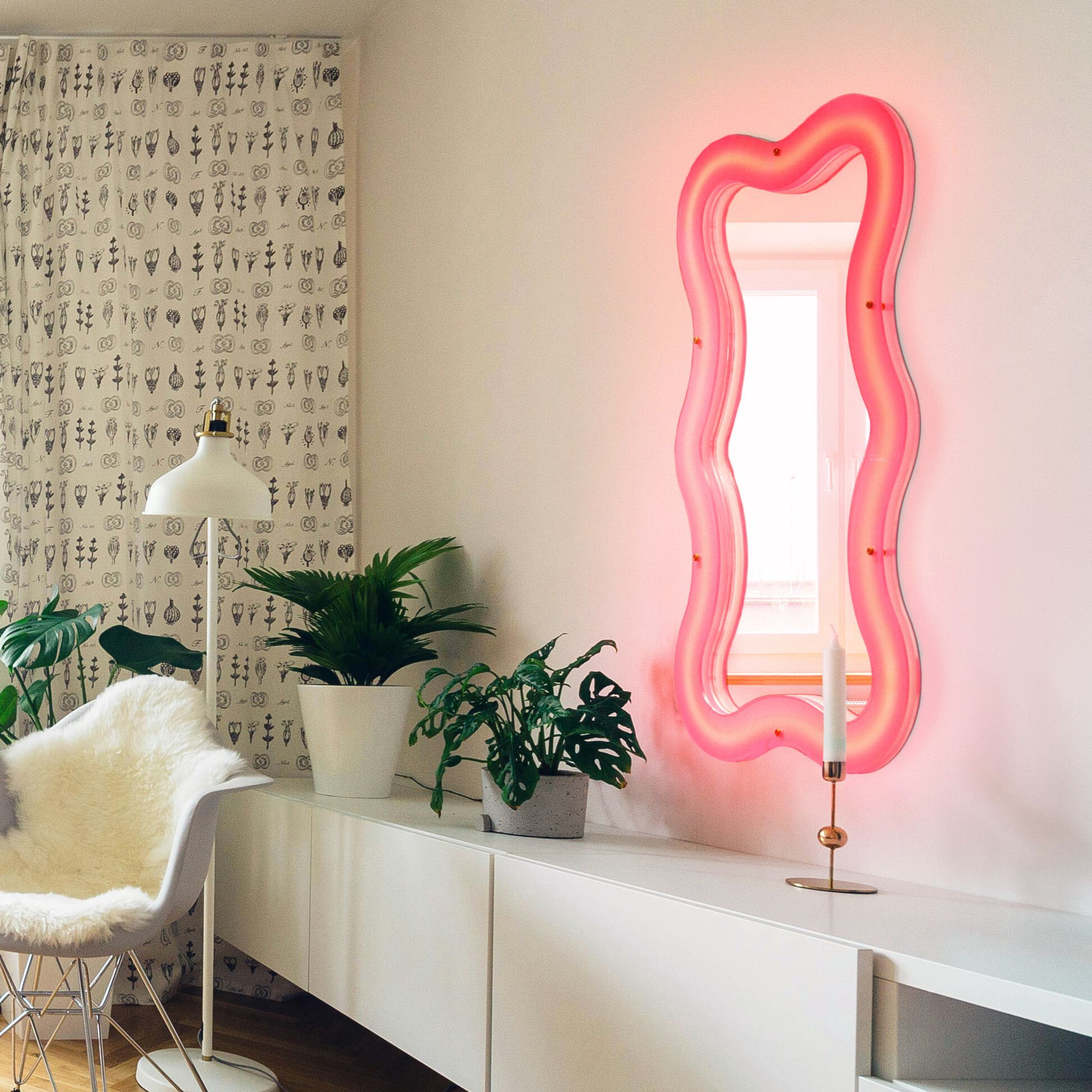 Зеркало со встроенным освещением In Stock Seletti ARCH-00031435 - Вид №1