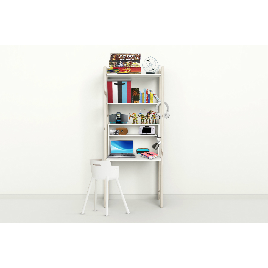 Гарнитур Maxi D, 1 полка и 1 ящик-органайзер, белый, искусственно состаренный Flexa 812671190 - Вид №2