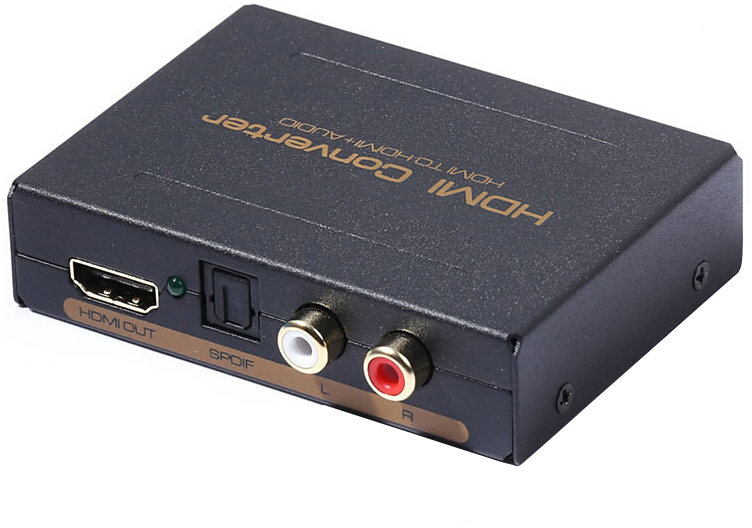 GL-vA02 масштабатор hdmi с разделением звука spdif+fl/frf серия greenline Greenconnect Santreyd  - Вид №1