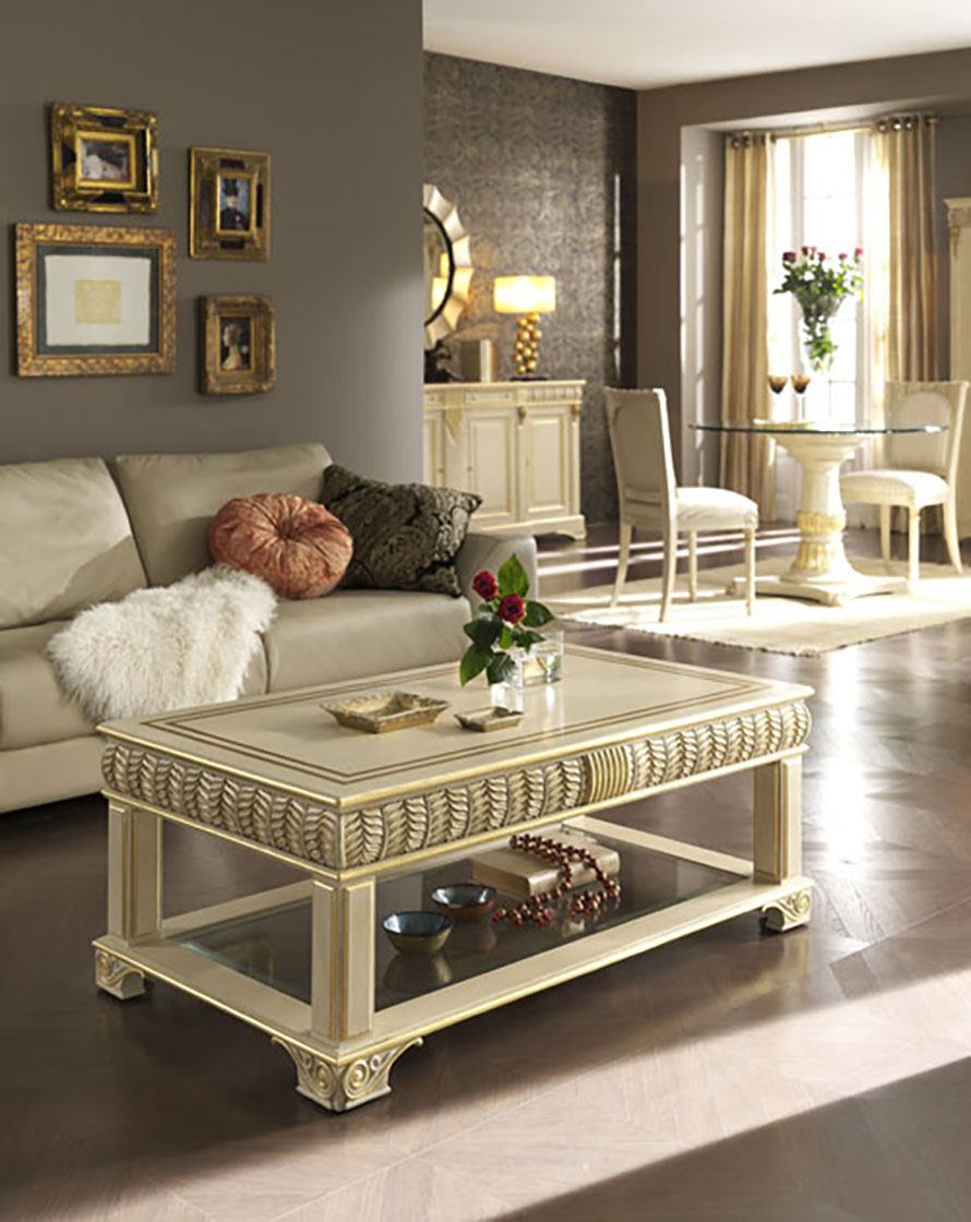 007491 Стол журнальный DaVinci 6333 Llass DA VINCI Santreyd