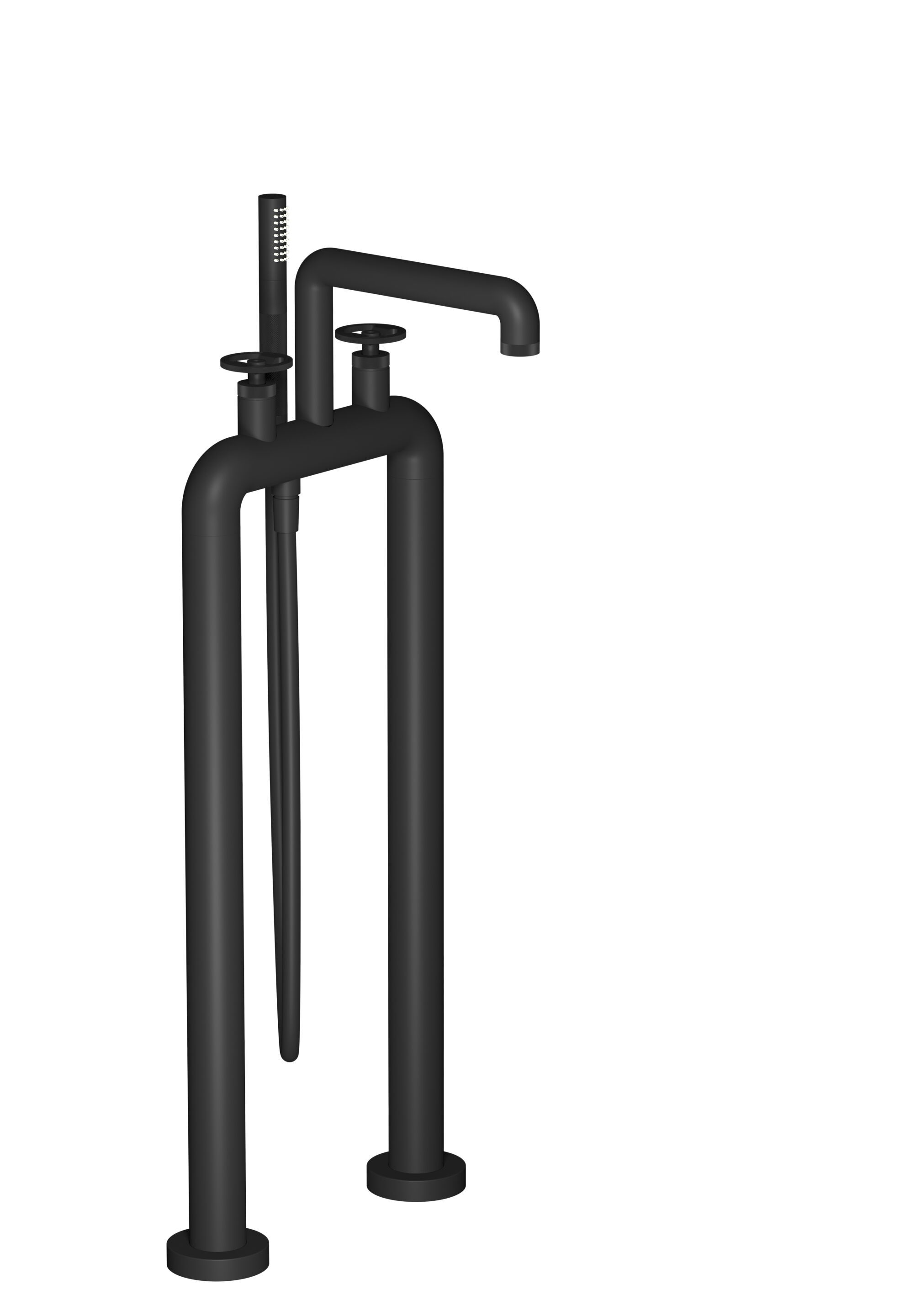 Напольный смеситель для ванны с ручным душем IB Bold ARCH-00144398 - Вид №12
