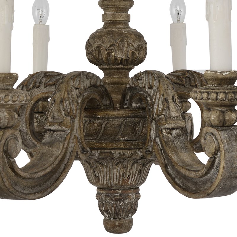 Люстра Necklace 6 от Delight Collection коричневая 8145-6D DELIGHT COLLECTION ДИЗАЙНЕРСКИЕ 247051 Коричневый  - Вид №4