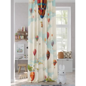 91711086 Штора на шторной ленте Comfy Way Вестоль 150x260 см цвет разноцветный STLM-1044798