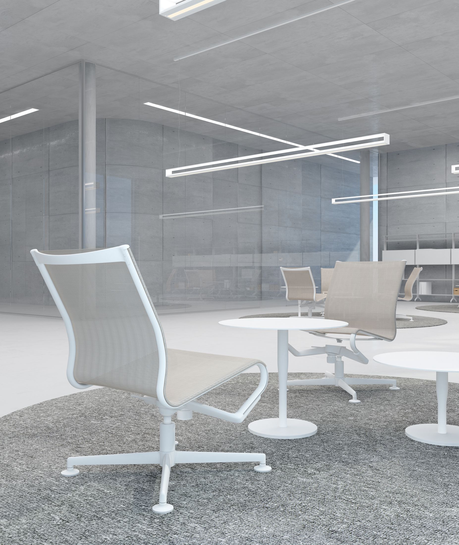 4-спицевое вращающееся офисное кресло Alias рамка ARCH-00096499 - Вид №1