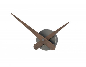 072929 Настенные часы T графит-орех Nomon Axioma Mini