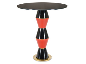 Высокий круглый журнальный столик