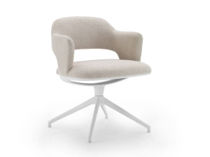 Поворотный стул с подлокотниками