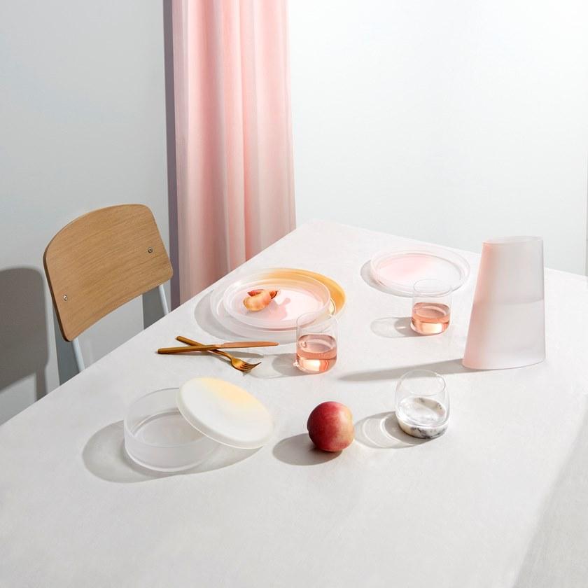 NUDE Плоская тарелка из хрусталя Pigmento sun-id-1446256 - Вид №3