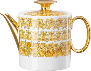 10649023 Rosenthal Versace Чайник Rosenthal Versace Медуза Рапсодия 900мл, фарфор Фарфор