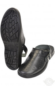 60958 Туфли Сабо "Шарм" мужские темные  Медицинская обувь размер 42