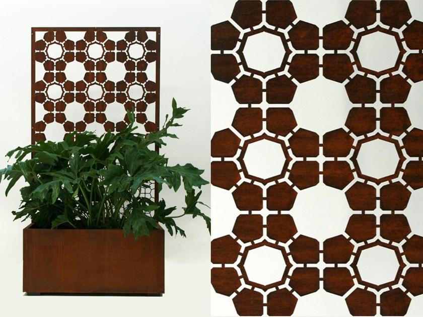 TrackDesign Вертикальная зеленая решетка Corten ™  Dc1218001  - Вид №2