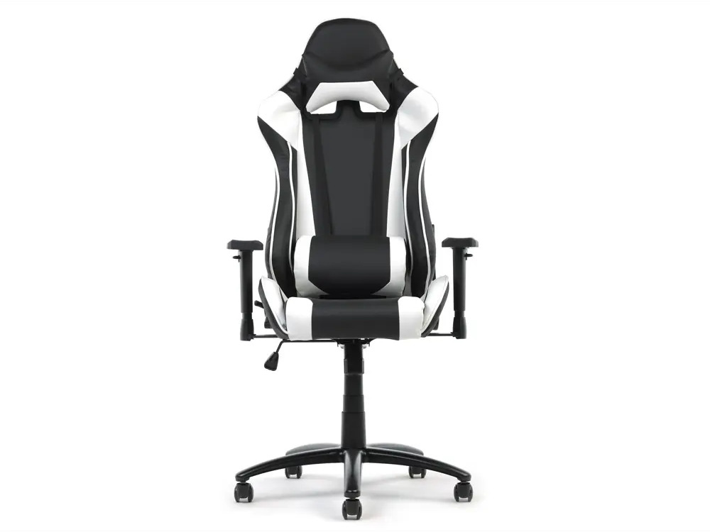 91600160 Офисное кресло Everprof EP-lotus s6 eco wb 85x65x33 см искусственная кожа цвет черный/ белый STLM-1089440