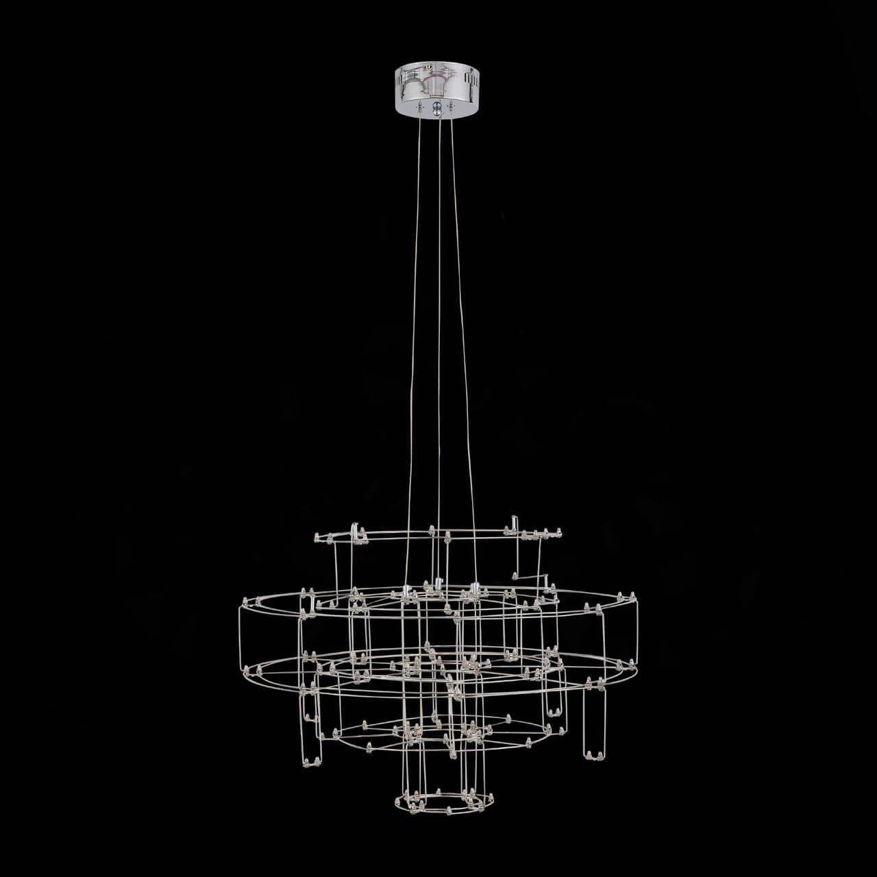 Подвесной светодиодный светильник ST Luce Genetica SL798.103.64 ST LUCE ДИЗАЙНЕРСКИЕ, GENETICA 200750 Хром  - Вид №3