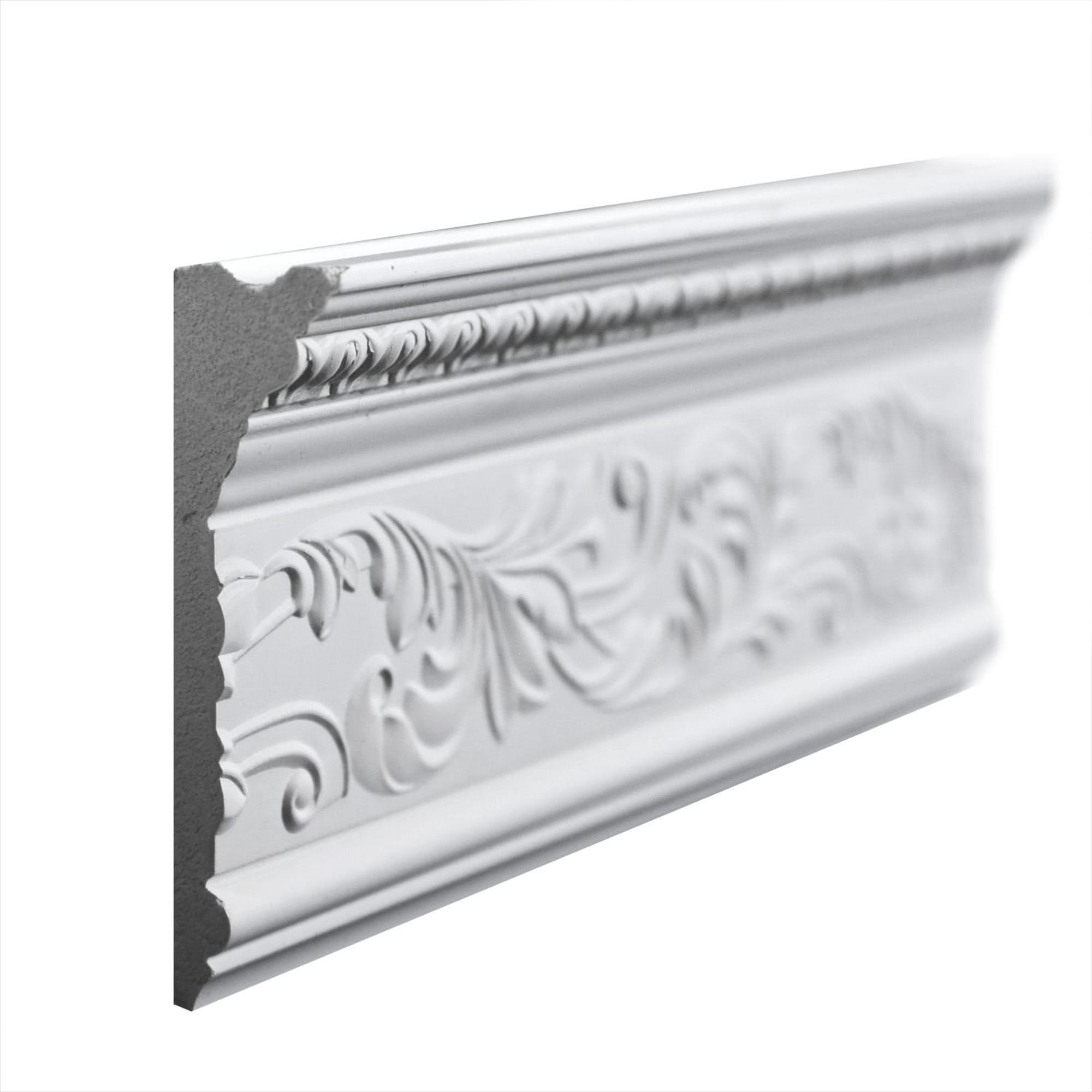 Молдинг Дюропрофиль D225B 110х2000 мм Полистирол DECOMASTER 90004686 - Вид №1