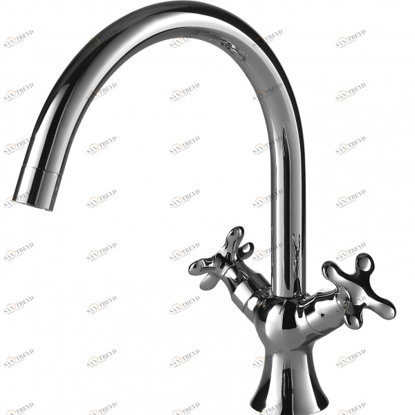 Смеситель для кухни с высоким Р-изливом SUMMER RAIN F777111C bravat