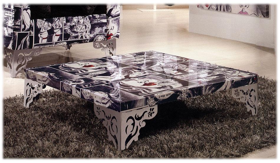 Стол журнальный Cartoon RM ARREDAMENTI G/114.F275.G2 Capriccio