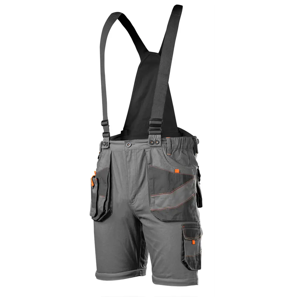 Полукомбинезон рабочий Neo Tools хлопок 100% серый размер L рост 181-184 NEO Tools Slim STLM-2198355 - Вид №3