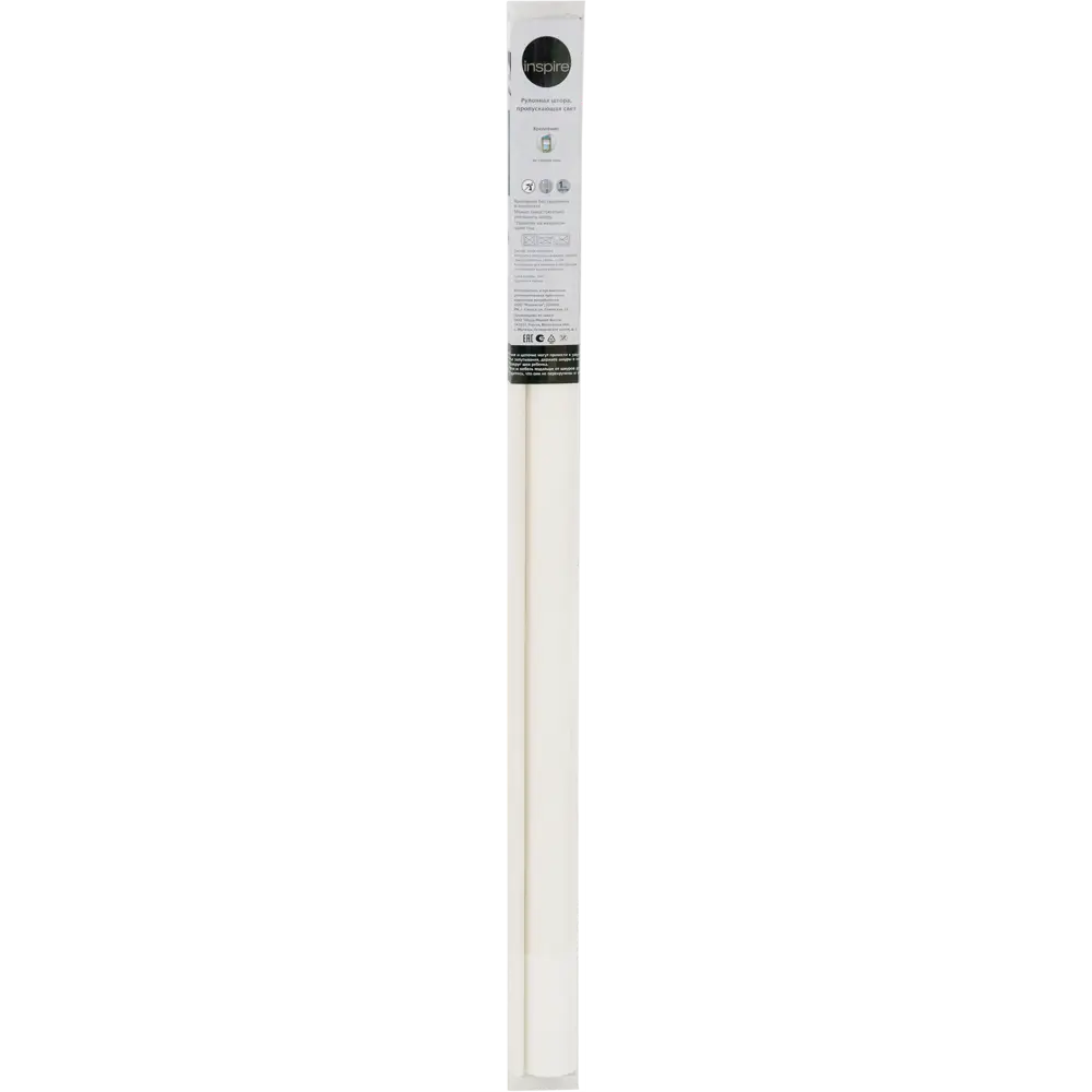Штора рулонная Inspire Шантунг 80x250 см белая STLM-2098701 - Вид №5