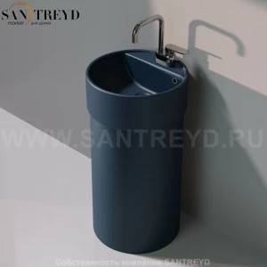 5050-42A_COLP.7016 Пьедестал для раковины овальная Ceramica Flaminia