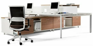 ACTIU Модульный стол со встроенной полкой